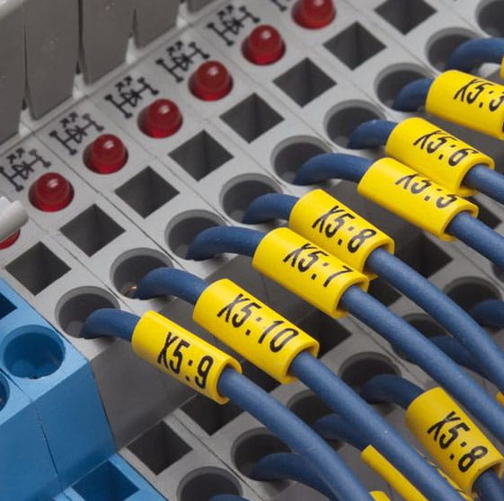 kabelmärkning fårn Partex