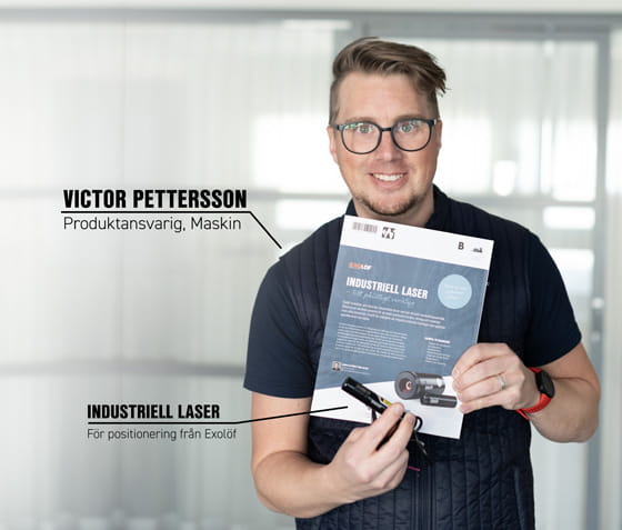 Victor Petersson, Produktansvarig, Maskin