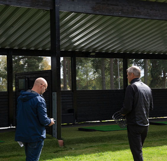 Belysning golfbana 