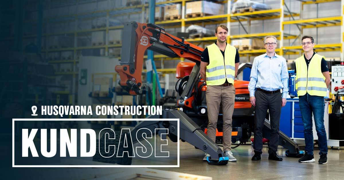 Exolöfs lampa hos Husqvarna construction