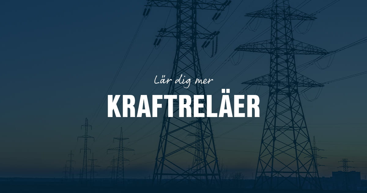 Lär dig mer om kraftreläer