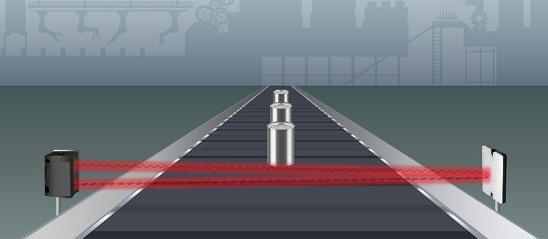 Polariserad reflektoravkänning 