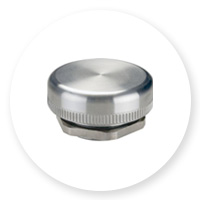 Ventilationskåpa i rostfritt stål från STEGO