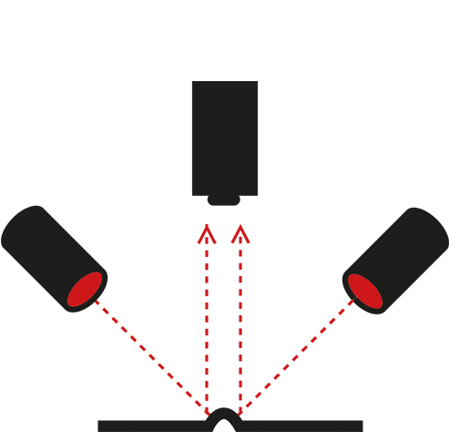 Indirekt ljus Dark fied bild
