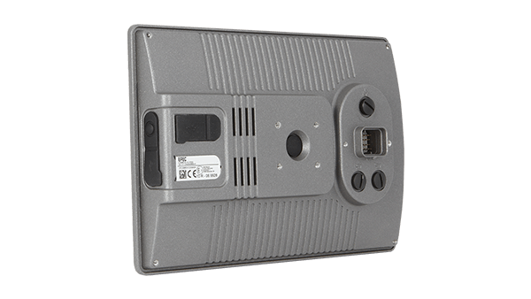 Baksidan på EPEC 6510 displayenhet