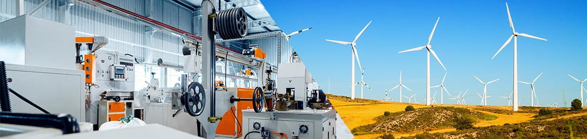 Fabrik & Vindkraftsverk