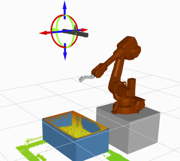 Photoneo Simulerad kalibrering