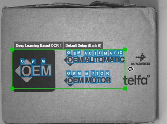 textigenkänning zebra