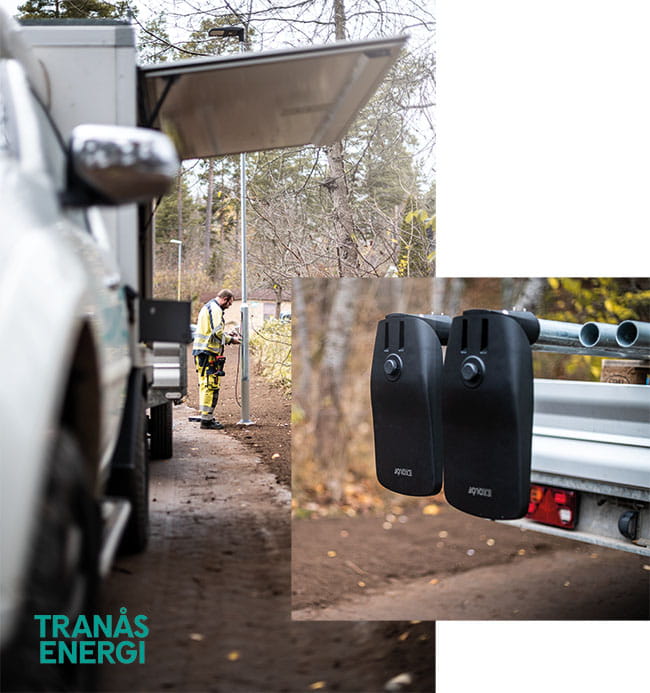 tranås energi använder Exolöf