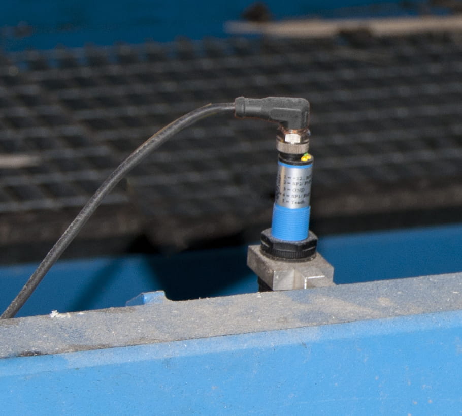 Ultraljudsgivare från PIL i drift på Bravikens Sågverk