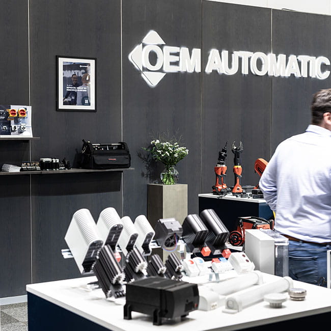 Vår monter smart designad!