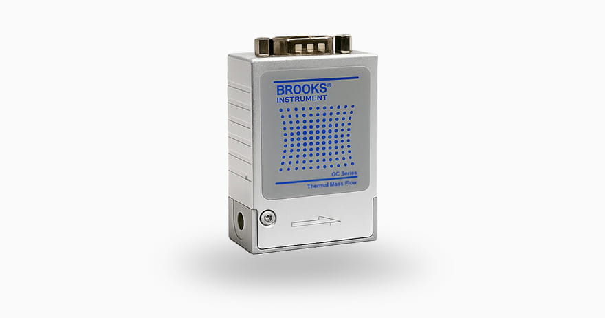 Ultrakompakt massflödesregulator