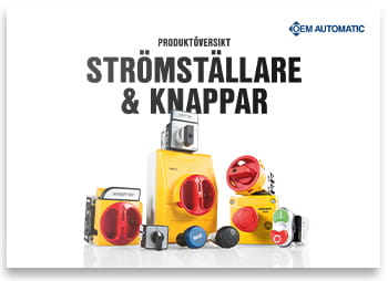 Produktöversikt Strömställare & Knappar