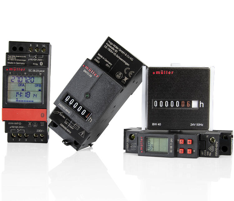 Drifttidsmätare och Kopplingsur