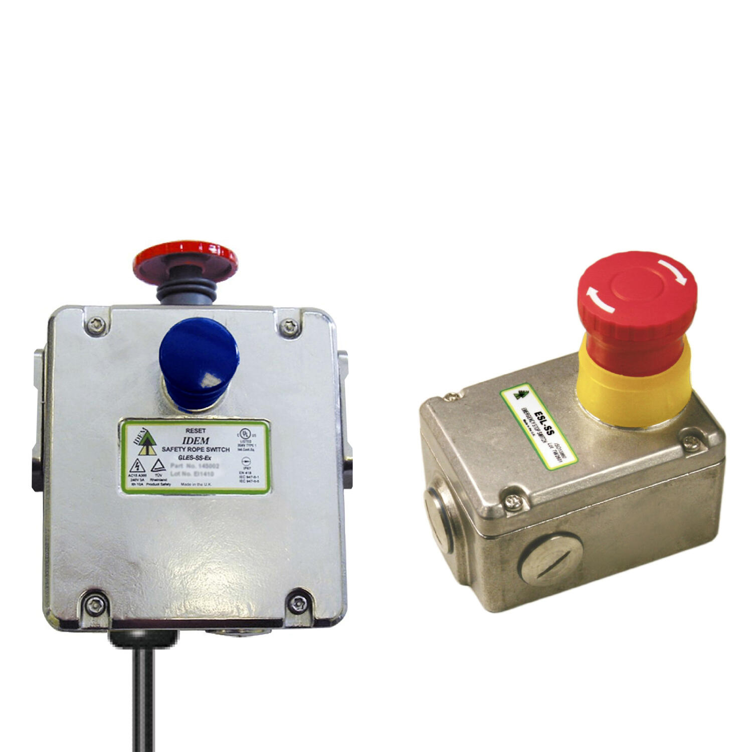 Gruppbild rostfria nödstopp