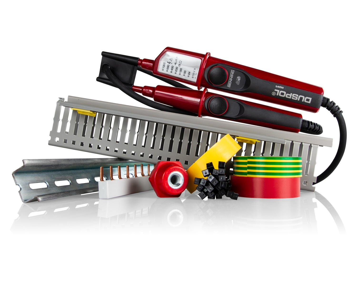 Produkter för elskåpsbyggnation